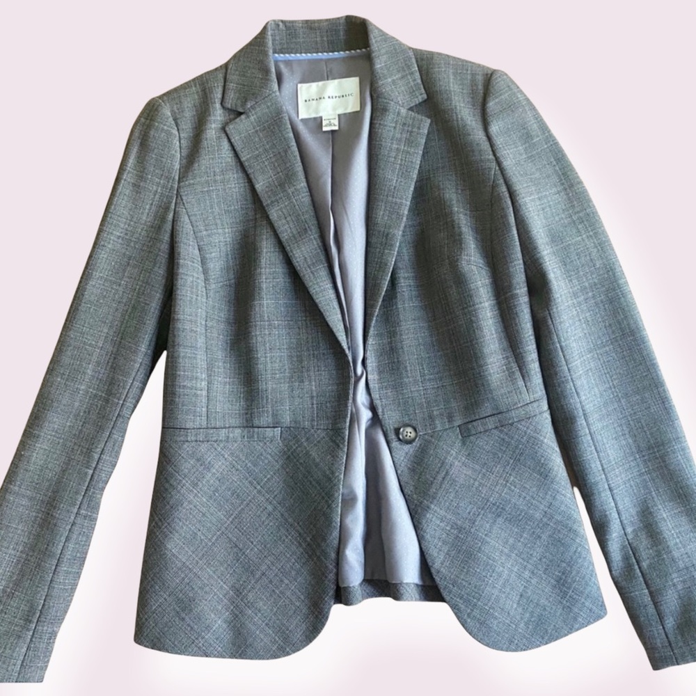 Banana Republic Gray Women’s Blazer